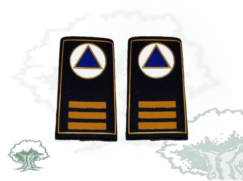 Hombreras Jefe de Agrupación Protección Civil