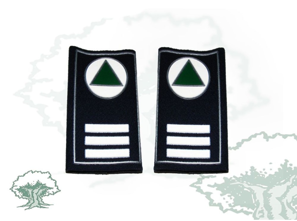 Hombreras Jefe de Sección Protección Civil