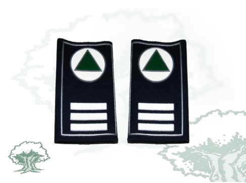 Hombreras Jefe de Sección de Protección Civil