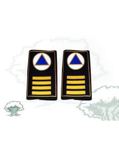 Hombreras Jefe de Servicio Protección Civil