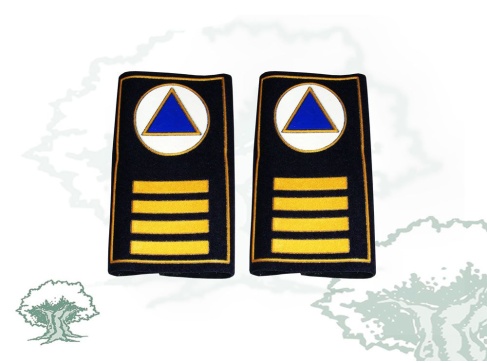 Hombreras Jefe de Servicio de Protección Civil