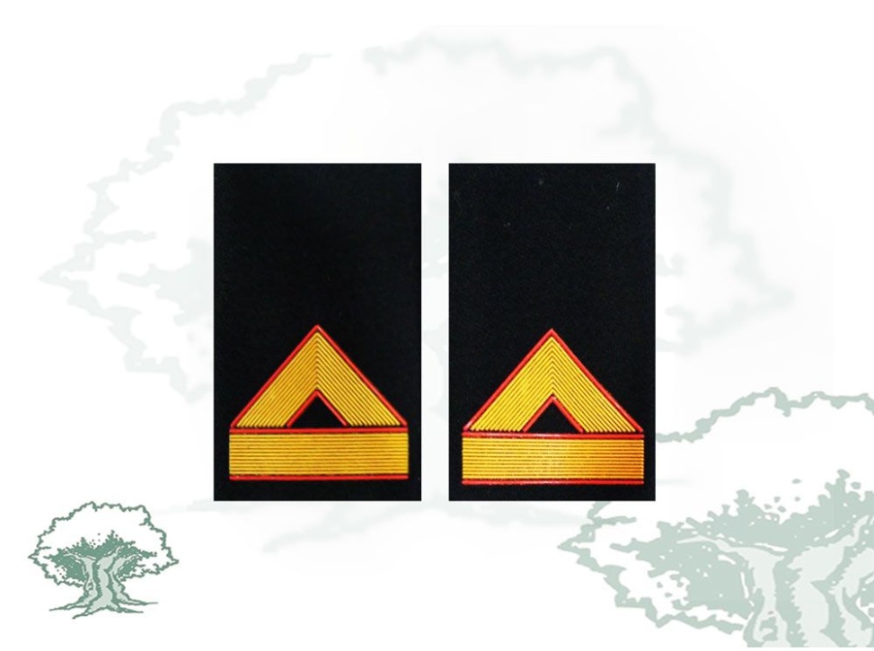 Hombreras Cabo Mayor GRS Guardia Civil antiguas