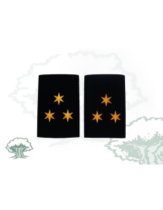 Hombreras Capitán GRS Guardia Civil antiguas