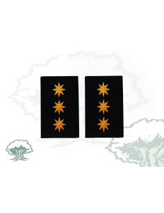 Hombreras Coronel GRS Guardia Civil antiguas