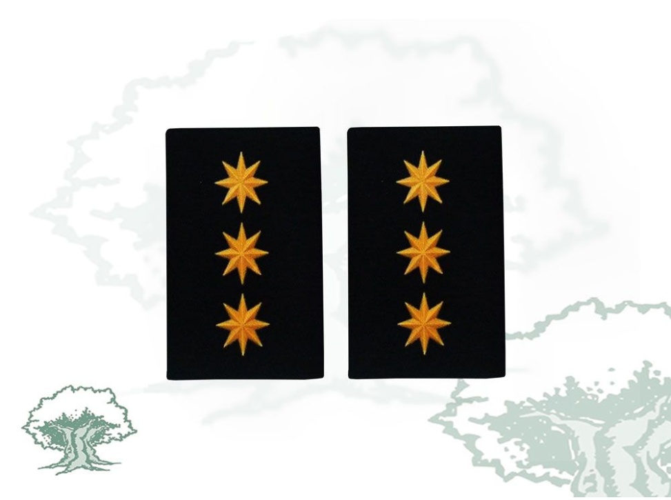 Hombreras Coronel GRS Guardia Civil antiguas