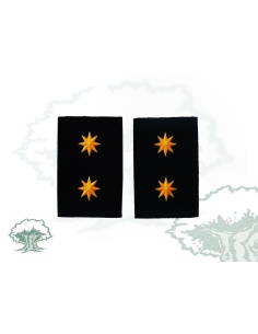 Hombreras Teniente Coronel GRS Guardia Civil antiguas