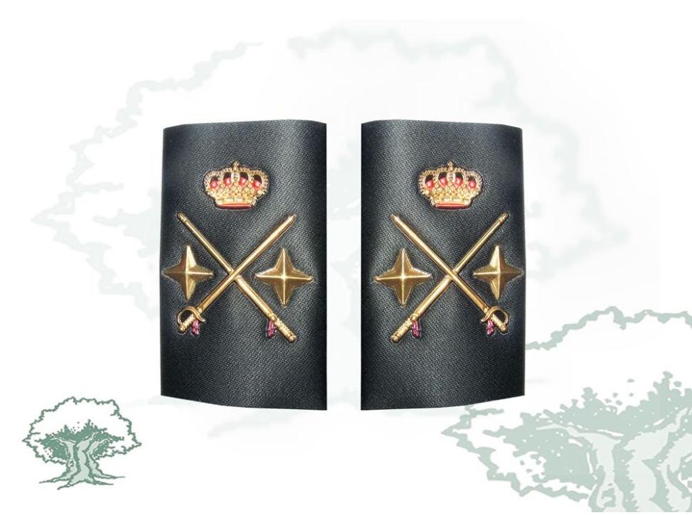 Hombreras General de División Guardia Civil