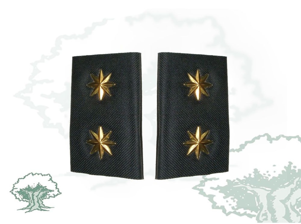 Hombreras Teniente Coronel Guardia Civil