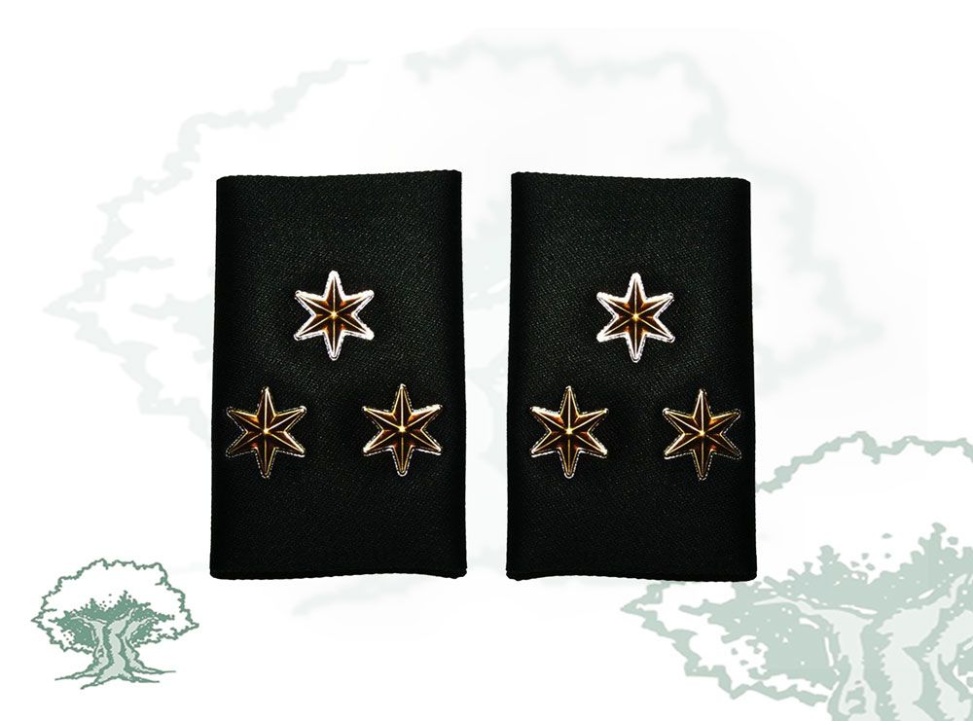 Hombreras Capitán GRS Guardia Civil