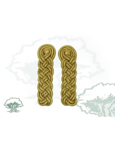 Hombreras hilo de oro adulto