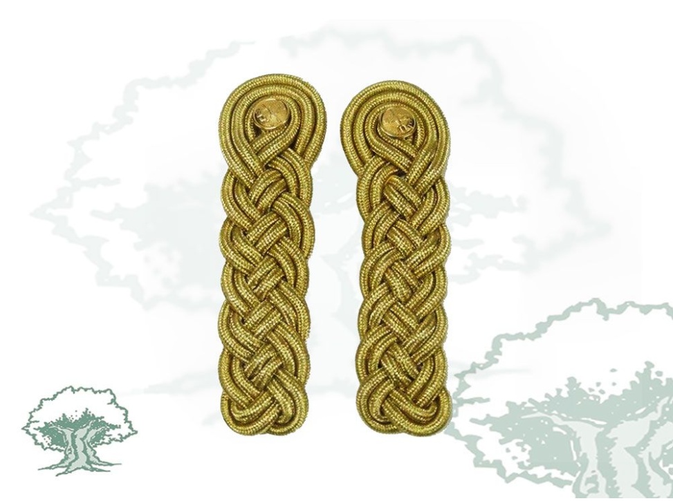 Hombreras hilo de oro adulto