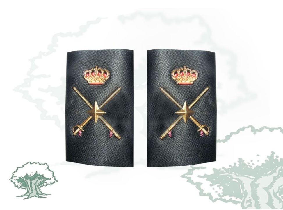 Hombreras General de Brigada Guardia Civil