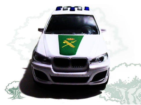 Coche Guardia Civil de juguete
