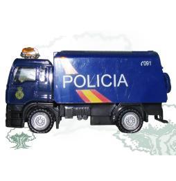 Camión Policía Nacional de juguete