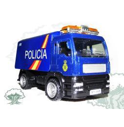 Camión Policía Nacional de juguete