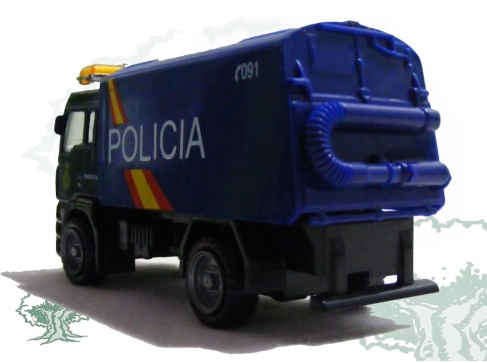Camión Policía Nacional de juguete