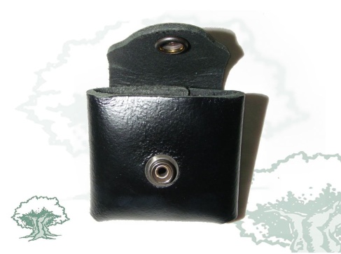 Porta guantes de cuero para guantes de latex