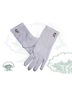 Guantes Guardia Civil blancos
