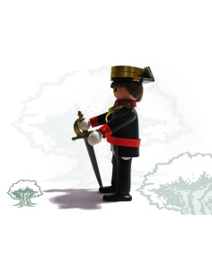 Muñeco articulado Guardia Civil Gran Gala fajín y sable 2