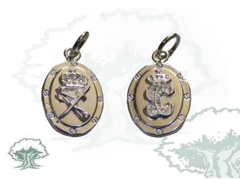 Colgante Guardia Civil plateado