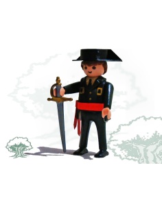 Muñeco articulado Guardia Civil fajin y sable 2