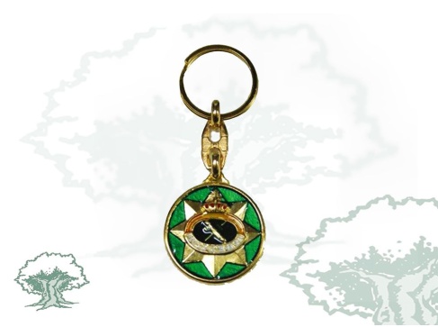 Llavero Guardia Civil circular