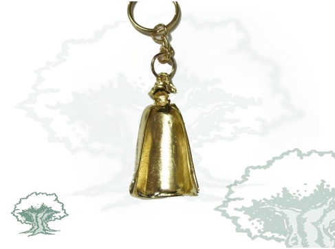 Llavero Guardia Civil figura dorada