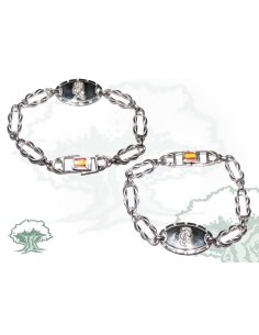 Pulsera Guardia Civil de plata varios modelos