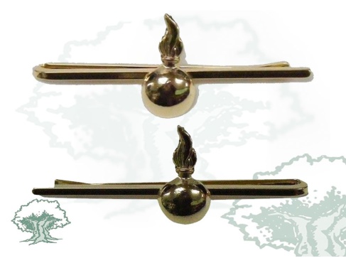 Sujetacorbatas Artillería Ejército