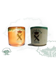 Chupito Guardia Civil de cerámica