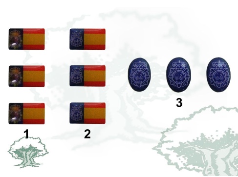 Pegatina Policía Nacional (3 unidades)
