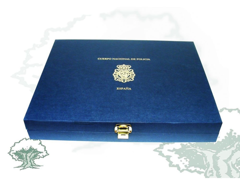 Condecoraciones Dedicación Policial de lujo