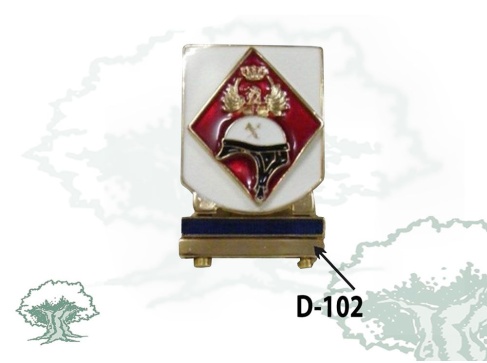 Barra Guardia Civil de Tráfico dorada