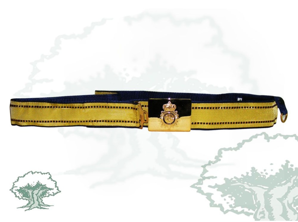 Cinturón de Gran Gala Policía Nacional