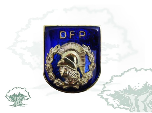 Distintivo de función Profesorado DFP de la Policía Nacional