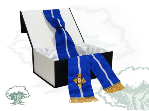 Corbata Orden del Mérito Civil para bandera