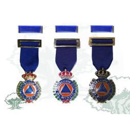Medalla al Mérito de la Protección Civil distintivo azul