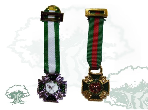 Placa Orden del Mérito Guardia Civil miniatura
