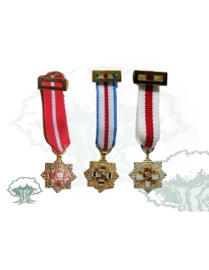 Placa Mérito Militar miniatura