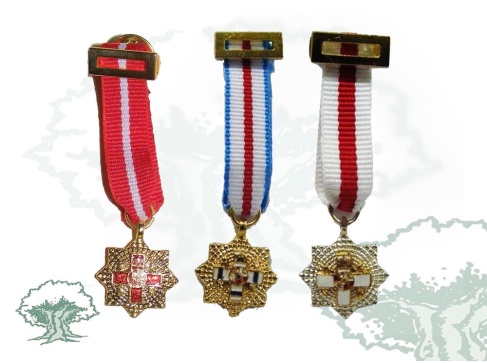 Placa del Mérito Militar miniatura