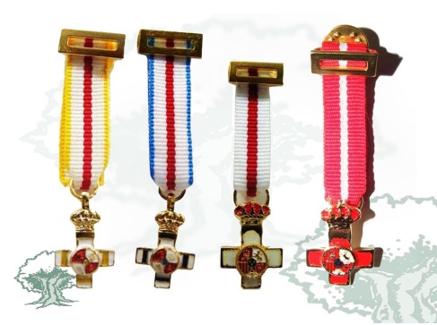 Cruz Mérito Militar miniatura