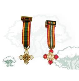 Medalla Orden del Mérito Policial miniatura