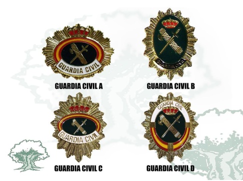 Cartera España vertical con chapa