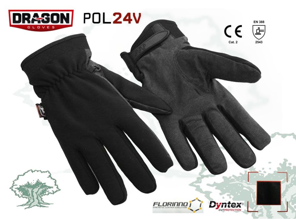 Guantes Dragon Pol24V protección