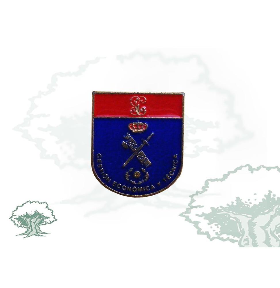 Distintivo de título Gestión Economía y Técnica de la Guardia Civil