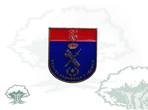Distintivo de título Gestión Economía y Técnica de la Guardia Civil