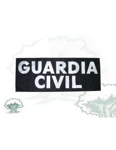 Logo reflectante Guardia Civil chaleco táctico