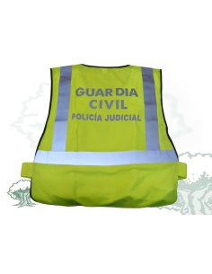 Chaleco reflectante Policía Judicial Guardia Civil