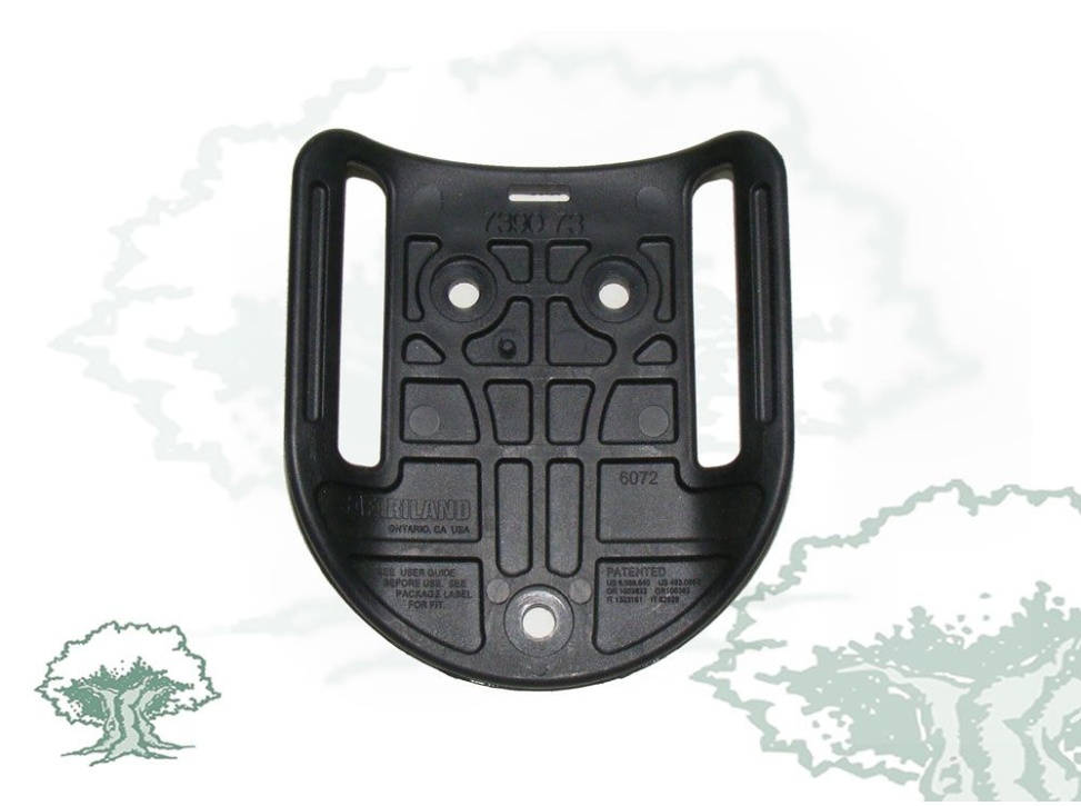 Plataforma Safariland 6072 alta para cinturón