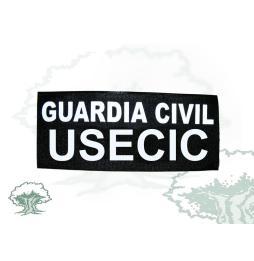 Logo reflectante Usecic de la Guardia Civil